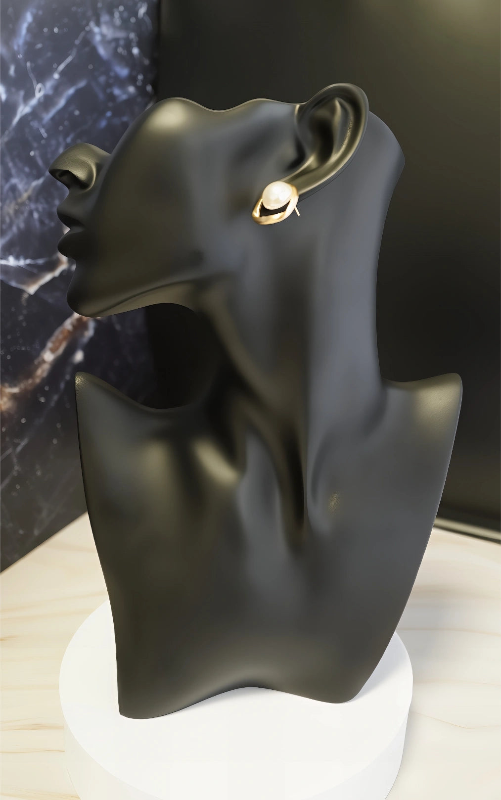 ORECCHINI GEOMETRICI A CERCHIO KOREANO