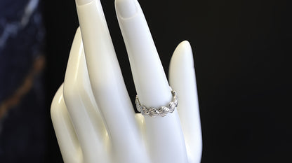 ANELLO A FEDINA CON CONCHIGLIE MULTIPLE