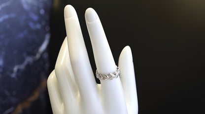 ANELLO A FEDINA CON CONCHIGLIE MULTIPLE