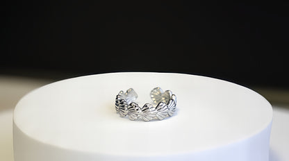 ANELLO A FEDINA CON CONCHIGLIE MULTIPLE