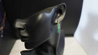 ORECCHINI A CERCHIO IN RESINA