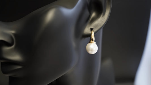 ORECCHINO GEOMETRICO VINTAGE A CERCHIO