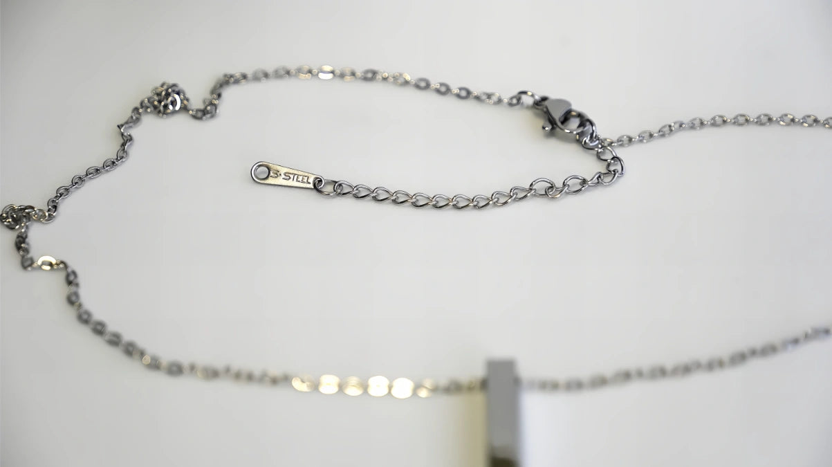 COLLANA CON LINGOTTO PERSONALIZZABILE