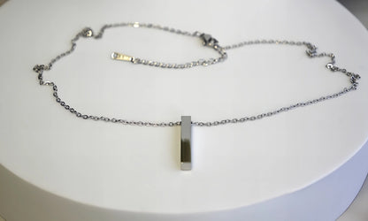 COLLANA CON LINGOTTO PERSONALIZZABILE