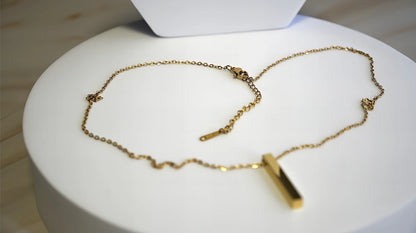 COLLANA CON LINGOTTO PERSONALIZZABILE